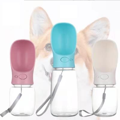 China Automatic Stored Dog Water Bottle For Walking Travel Recycling Walking Raising Pet Food Bottle Outdoors for sale