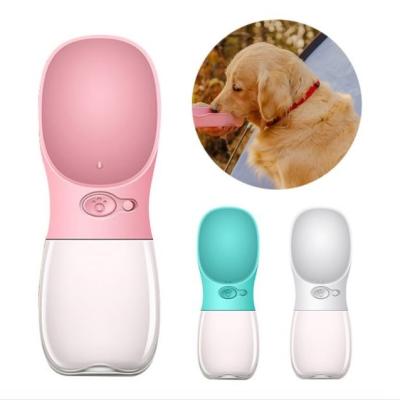 China Wholesale Plastic Travel Drink Driver Manufacturer Factory Stocked Portable Cat Pet Dog Water Bottle Dispenser for sale