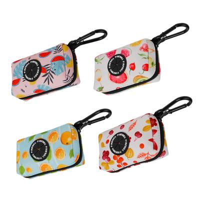 China 2022 Hot Selling Pet Poop Bag Fruit Stand Bag Printing Design Pet Garbage Bag Hands Free Stocked Poop Bag Holder for sale