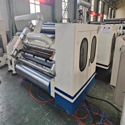 China 1600mm single facer fingerless corrugated machine / single face paper creasing machines for sale