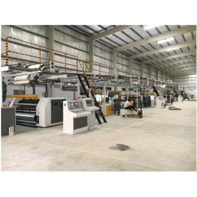 China Good Food Quality 3/5 Ply Corrugated Cardboard Making Machine Corrugated Cardboard Production Line For Cardboard Box Making for sale