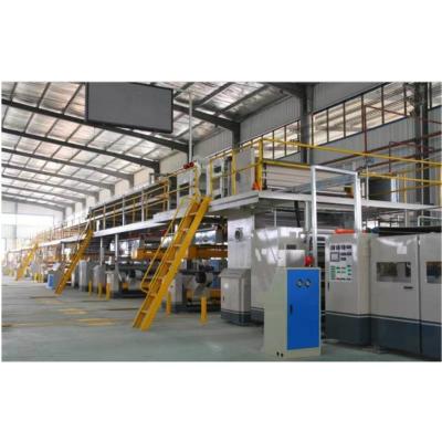 China Food 3 5 7 Layer Corrugated Board Making Corrugated Board Production Line / Equipment for sale