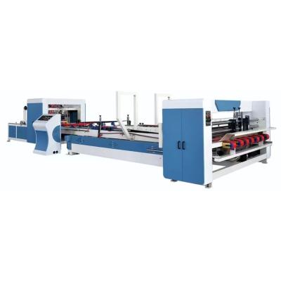 China Super Low Cost Food Carton Box Automatic Folder Gluer Folding Gluing Machine for sale