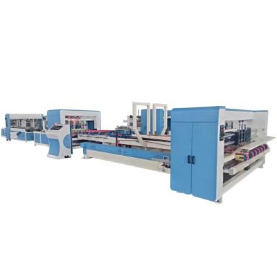 China Food Direct OEM ODM Factory Paper Box Folder Gluer Machine For Carton Industry for sale