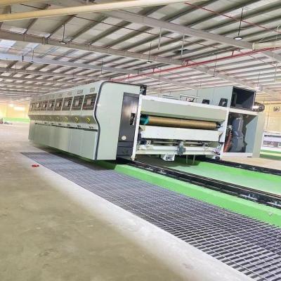 China Automatic Hotels Carton Printing Slotting Paper Carton Making Die Cutting Machine for sale