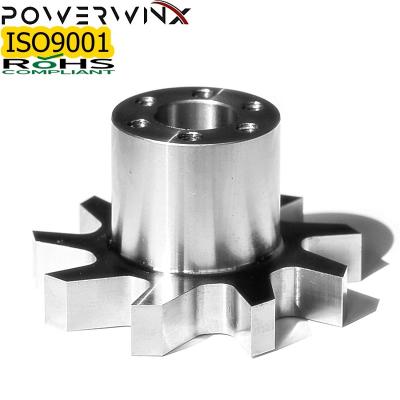 China Industrial Precision CNC Machining Parts Titanium  0.01-0.05mm ISO9001 STEP for sale