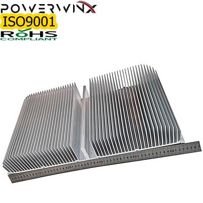 중국 Aluminum Fin Heat Sink  Large Heatsink Custom Manufacturer Extruded Customized Color 판매용