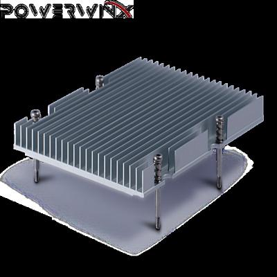 China OEM extruded aluminum profiles heatsink Aluminum Alloy ISO9001 Extrusion  CNC Machining zu verkaufen