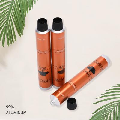 China Eco-friendly 100ml Pure Aluminum Custom Packaging Tube Cosmetic Packaging 99.7% Recyclable Tube for sale