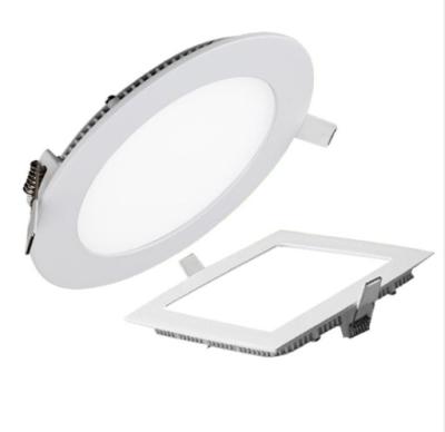 Κίνα Desktop China Factory High Quality Square Round Ultra Thin Led Panel Light 6W 12W 18W 24W προς πώληση