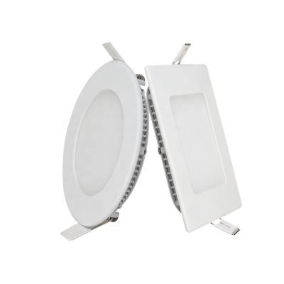 Κίνα China Factory Round Square Panel Light Long Lifespan Plastic Slim Led Panel Light προς πώληση