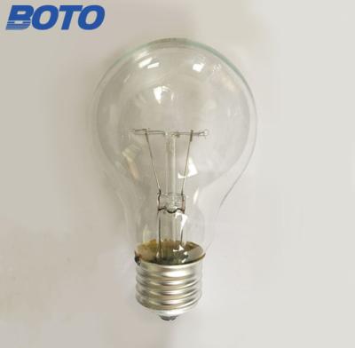 China HOME frosted 60w 75w 100w incandescent filament lamp bulb for sale