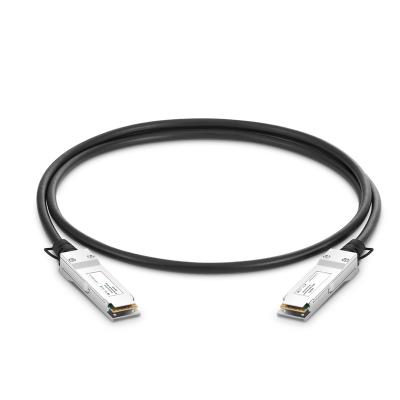 China PVC Passive Direct Attach Copper (OFNR) GZ-LINK 1M 100G QSFP28 Twinax Cable QSFP28 to QSFP28 for sale