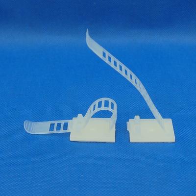 China Plastic Hot Selling Adhesive Cable Management Clips Clamp Wire Adjustable 3M Clamp for sale