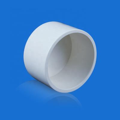 China Joining pipe lines fast delievey round flexible pipe for plastic cap pvc pvc end cap pipe for sale