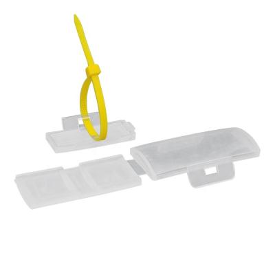 Κίνα MC1 MC2 MC3 Clear Plastic Cable Tag Logo Box Flag Ties Wire Cable Tie Tag Specification Signage Matched Table προς πώληση