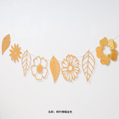 China Hollow Background Stage Flowers Leaves Flags Wholesale Bouquets Decorations Wedding Rooms Decoration Wall Sticker Decorations Rose for sale