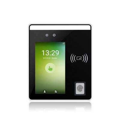 China Visible Lightweight SpeedFace H5 Face Recognition Access Control With 5inch 6 Touch Screen for sale