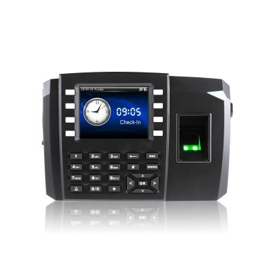 China Built-in relay; Alarm ; Programmed bell; Labor Code ; Photo ID card; ADMS; multi language fingerprint access control biometric terminal etc. (TFT600) with larger fingerprint capability for sale