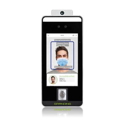 China Internal camera; Li battery cell; Labor Code ; Photo ID card; ADMS; face etc (FacePro5-TD), Fingerprint, Palm Recognition Access Control System with Temperature Detector for sale