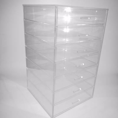 China Sustainable Quality Products Promotion Custom Multi-Used Durable Acrylic Display Box Storage Box for sale