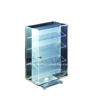 China Moderm Clear Acrylic Organic Glass Perfume Display Cabinet for sale