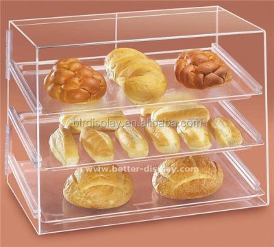 China Acrylic Acrylic Cake Display Showcase for sale