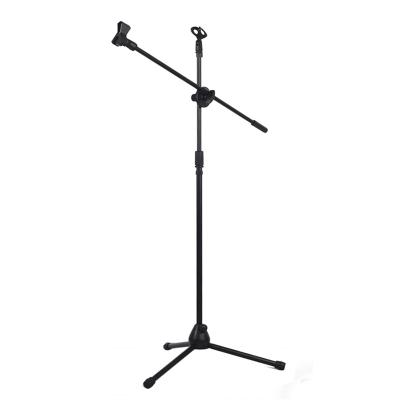 China Metal Mic Stand Microphone Stand Adjustable High Quality Iron for sale