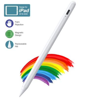 China Best Selling Tablet Pen Palm Rejection Rechargeable Digital Active Stylus Pen Palm Rejection Pencil FOR Apple Pencil iPad Pen for sale