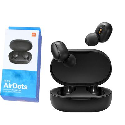 China Original Xiaomi MI Airdots Red Earphone Voice Control Genuine Earbuds Busic AI MI Control Game TWS Wireless Earphone Redmi Airdots for sale