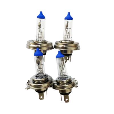 China High Quality Automobile Lamp Car Headlight H1 H4 Xenon Bulb Auto Parts H4 Quartz Halogen Bulb for sale