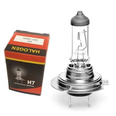 China Super White Car Headlamp Spare Parts H7 Halogen Bulb E-Mark Car Headlight 12V 55w for sale