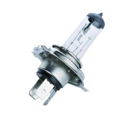 China Factory Custom White Car Halogen Bulb Automobile Lamp 24v 90/100w H4 Auto Parts Clear Headlight H4 Halogen Bulbs for sale