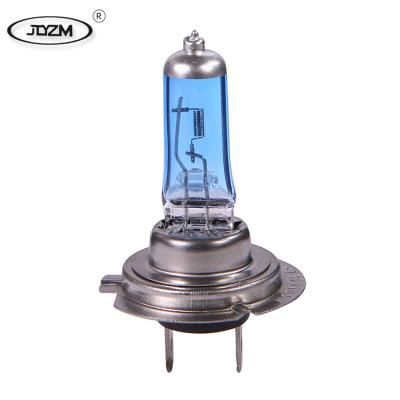 China Automobile Lamp 12V 55W Clear Car Halogen H7 Super White H7 Halogen Bulb 12V/24V for sale