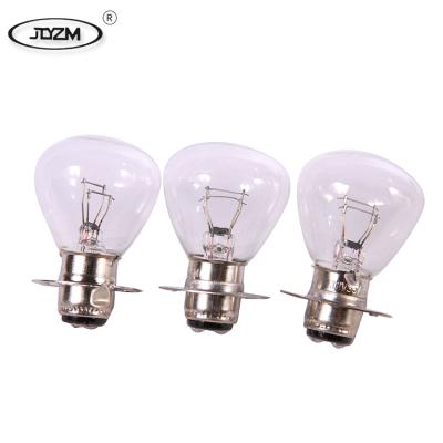 China 12V 25/25W RP35 P15d-30 Hard Glass/Quartz Motorcycle Lamp Bulb Motor Headlight Glass Bulb for sale