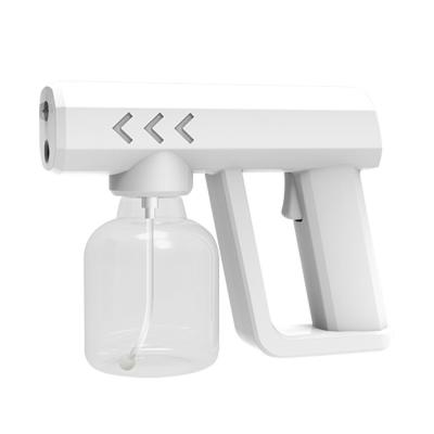 China Portable Rechargeable Cordless Gun Hygiene 1500mah Spray Gun Wash Alcohol Disinfect Spray Gun for sale