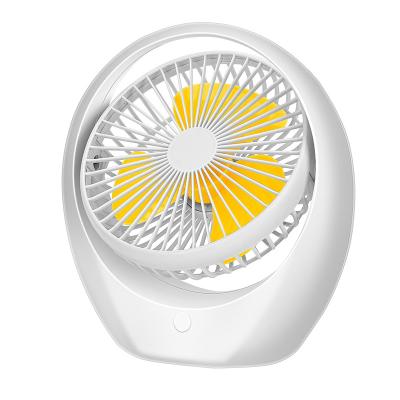 China 360 Degree Rotatable Desk Fan Small Table Fan Free Portable 3 Speed ​​Adjustable Desk Hotel Hotel Swing Head for sale