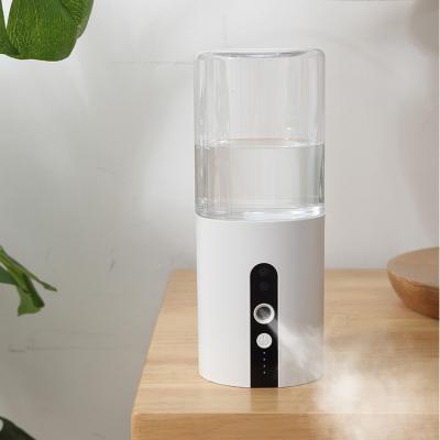 China 2021 Modern Wall Mounted Safety Soap Dispenser Safety Battery Sprayer Type Induction Disinfect Sprayer for sale