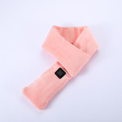 China Costume Cloth/Fleece New Arrive Usb Electric Heating Neck Scarf Usb Heated Warm Scarf for sale