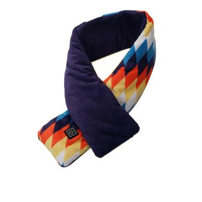 China Winter Warm Washable Scarf USB TWILL Fashion Scarf Comfortable Warm Heating Scarf for sale