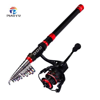 China Piaoyu 1.8-3.6m Size Mini Telescopic Carbon Sea Rod Portable Fishing Rod for sale