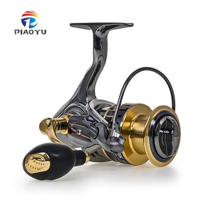 China LEFT HAND Piaoyu Sea Fishing Reel Spinning Type Fishing Reel Metal Rocker Arm Wire Cup Road Sub Fishing Reel shimano for sale