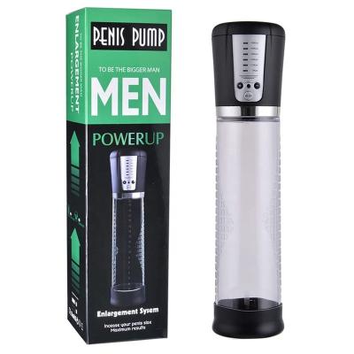 China ABS+PC Penis Pro Penis Pro Electric Dildo Enlarger Pump Adult Penis Enlargement Sex Toy Supplement For Men for sale