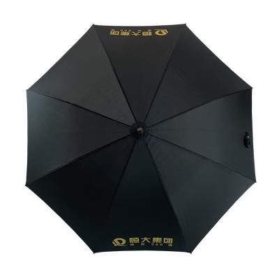 China New Pattern Windproof Rain Gift Modern Custom Golf Umbrella With Logo Printing For Promotion for sale