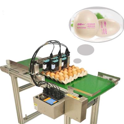 China Building Material Shops Egg Batch Date Code Printer Egg Stamping Machine High Speed ​​Egg Printing Machine for sale