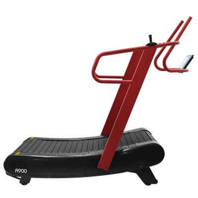 China Commercial Running Machine R900 Curve Treadmill With 45*150CM Area Running Fitness Customized Logo Fitness Treadmill for sale