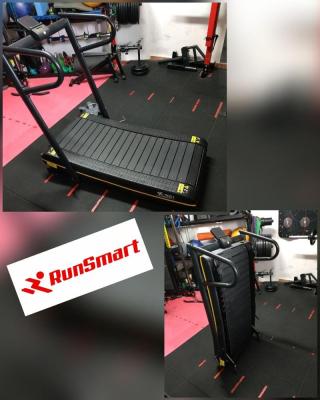 China Home Use Curve Home Treadmill With Folding Wholesale Fitness Unpowered Running Unpowered Non Motorized Treadmill for sale