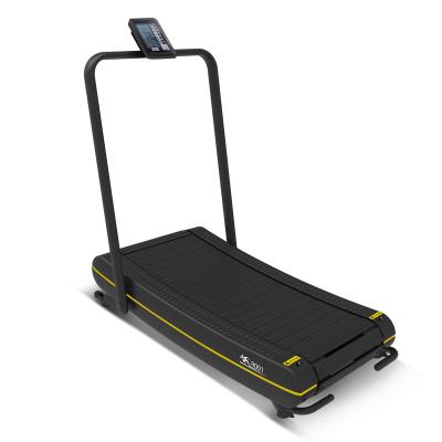 China Home Curved Treadmill Folding Home Machine For Cardio Fitness With ZWIFT APP Monitor Delivery To Japan for sale