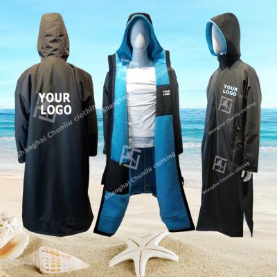 China QUICK DRY dryrobe advance changing long robe changing robe for surfers men hooded changing robe for sale