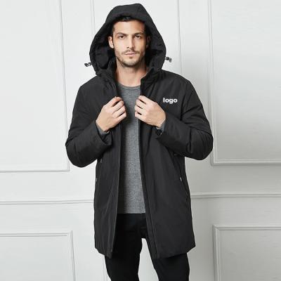 China Custom Padded OEM Long Sleeves Men's Bomber Jacket Men's Waterproof Parka Lightweight Jacket for sale